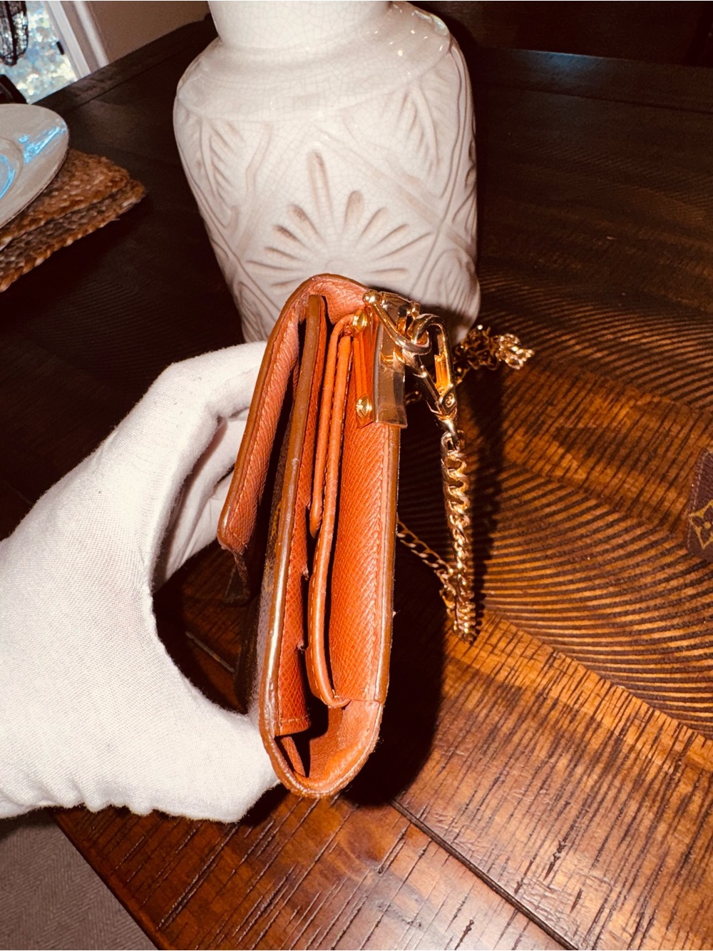 Louis Vuitton vintage international monogram wallet converted Crossbody - Picture 6 of 16